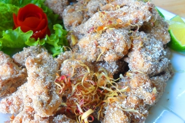 Cách làm bột muối rang cho các món rang muối